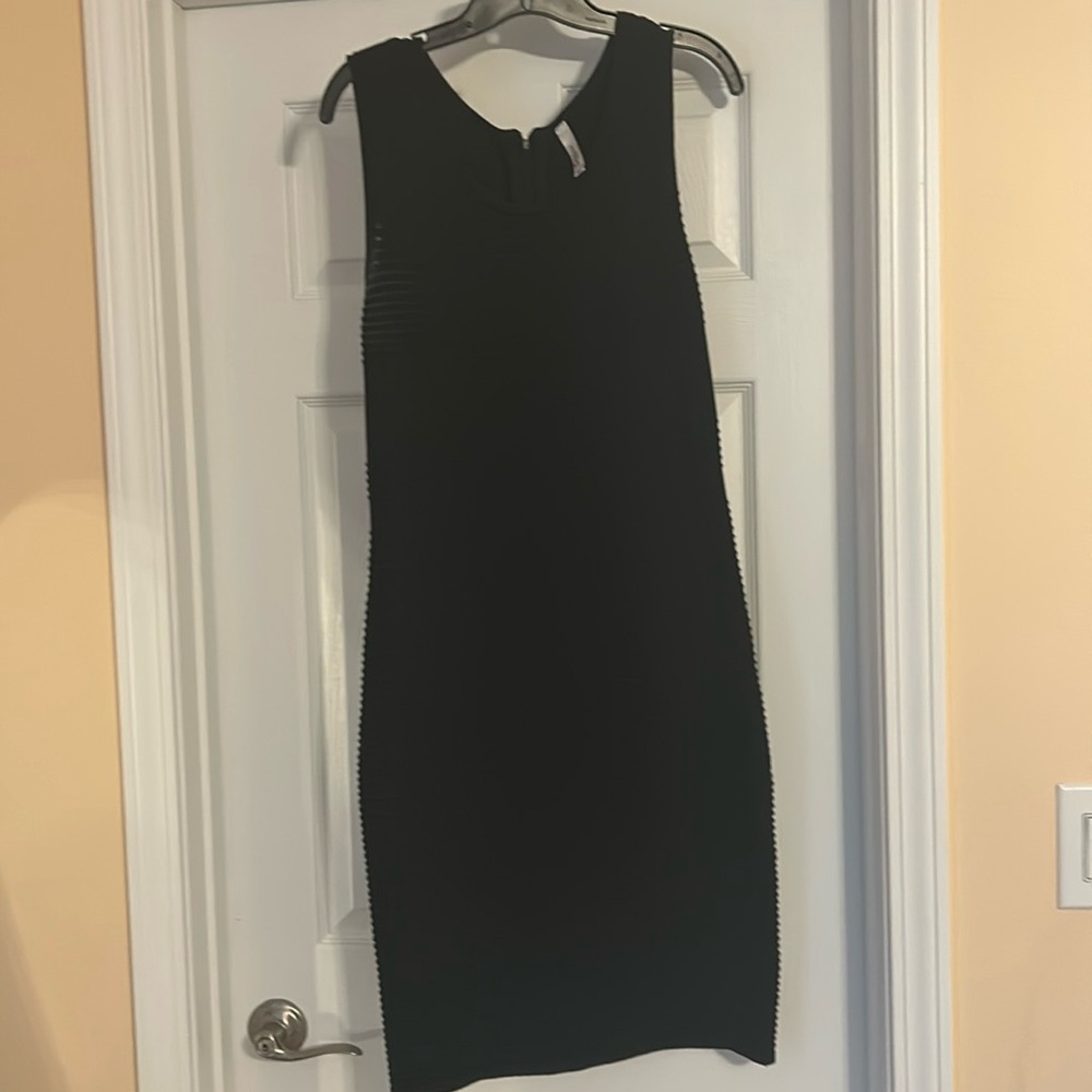 Miilla ribbed black dress. Size Large